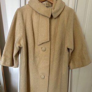 VINTAGE 1960's Lilli Ann Mohair Coat